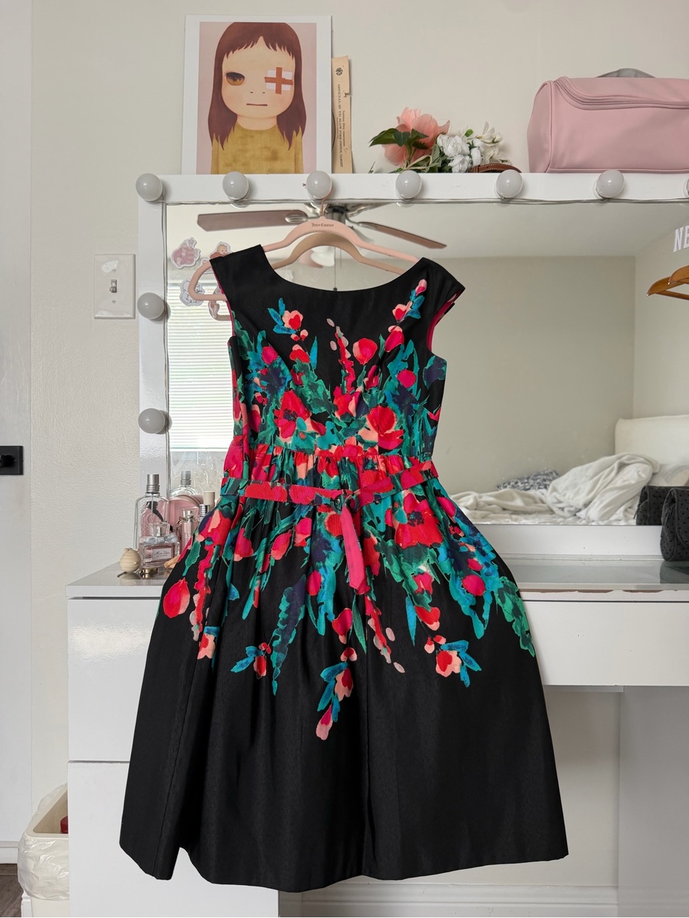Eliza J floral spring/summer midi dress